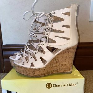 Chase & Chloe Brand New Wedges